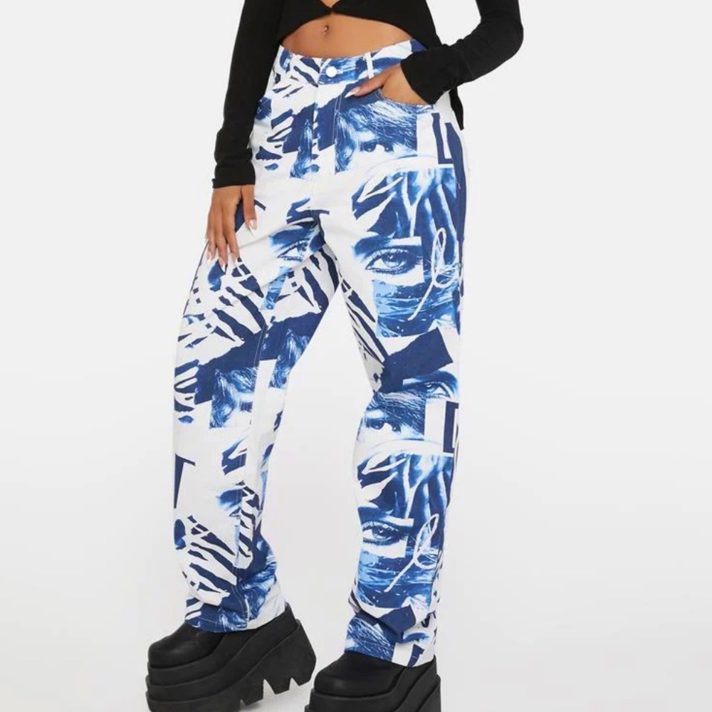 The Kript Vanity Graphic Jeans